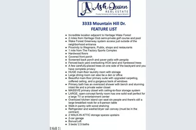 3333 Mountain Hill Drive, Wake Forest, NC 27587 - Photo 9