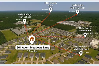501 Avent Meadows Lane, Holly Springs, NC 27540 - Photo 41