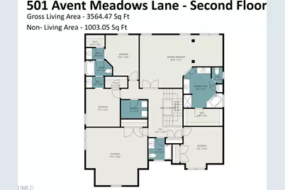 501 Avent Meadows Lane, Holly Springs, NC 27540 - Photo 43