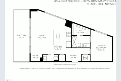 601 W Rosemary Street #514, Chapel Hill, NC 27516 - Photo 33