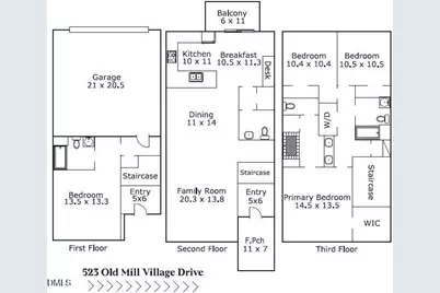523 Old Mill Village Drive, Apex, NC 27502 - Photo 53
