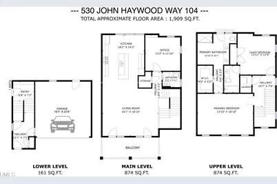 530 John Haywood Way #104, Raleigh, NC 27604 - Photo 33