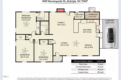 3509 Morningside Drive, Raleigh, NC 27607 - Photo 3