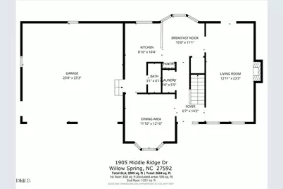 1905 Middle Ridge Drive, Willow Springs, NC 27592 - Photo 41