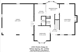 1905 Middle Ridge Dr, Willow Springs, NC 27592 - Photo 41