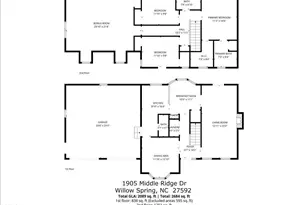 1905 Middle Ridge Dr, Willow Springs, NC 27592 - Photo 43