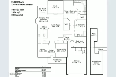 1745 Hasentree Villa Lane, Wake Forest, NC 27587 - Photo 21