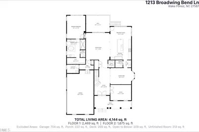 1213 Broadwing Bend Lane, Wake Forest, NC 27587 - Photo 69