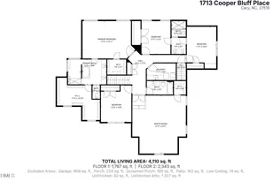 1713 Cooper Bluff Pl, Cary, NC 27519 - Photo 93