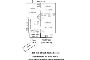 278 Hill St, Wake Forest, NC 27587 - Photo 3