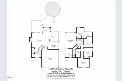 1009 Country Glen Court, Apex, NC 27502 - Photo 49