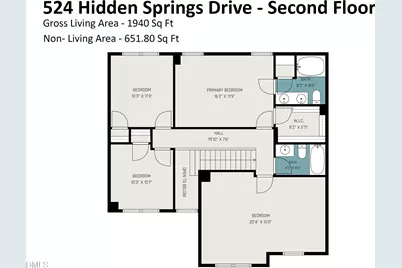 524 Hidden Springs Drive, Durham, NC 27703 - Photo 25