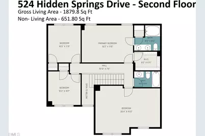 524 Hidden Springs Drive, Durham, NC 27703 - Photo 23