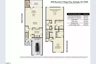 2506 Bryarton Village Way, Raleigh, NC 27606 - Photo 3