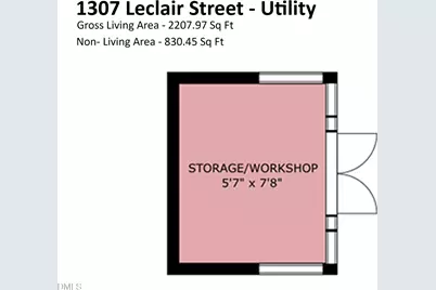 1307 Leclair Street, Chapel Hill, NC 27517 - Photo 47