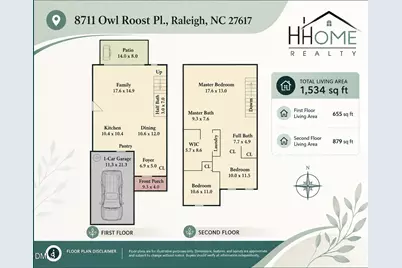 8711 Owl Roost Place, Raleigh, NC 27617 - Photo 3