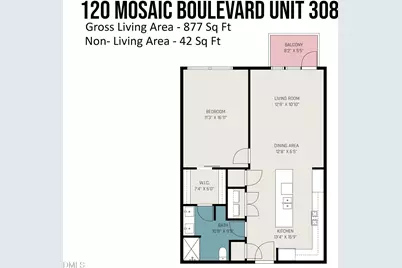 120 Mosaic Boulevard #308, Pittsboro, NC 27312 - Photo 3