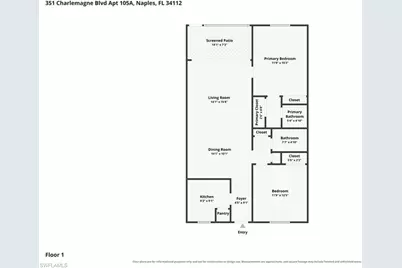 351 Charlemagne Blvd #105A, Naples, FL 34112 - Photo 27