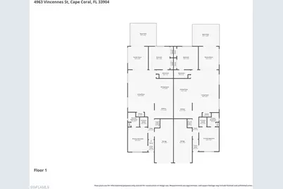 4963 Vincennes St #1-2, Cape Coral, FL 33904 - Photo 1