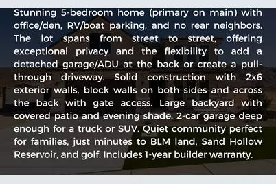 3967 S 2160 W, Hurricane, UT 84737 - Photo 5