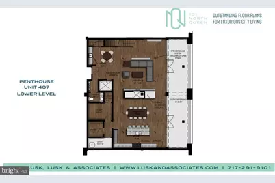 101 N Queen Street #407 PENTHOUSE, Lancaster, PA 17603 - Photo 3