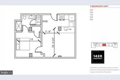 1420 Chestnut Street #604, Philadelphia, PA 19102 - Photo 31
