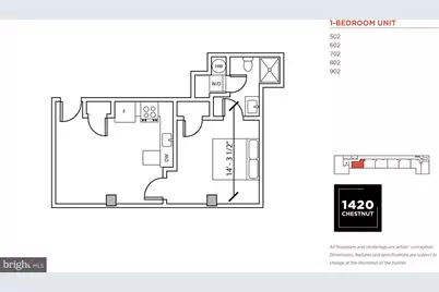 1420 Chestnut Street #505, Philadelphia, PA 19102 - Photo 29