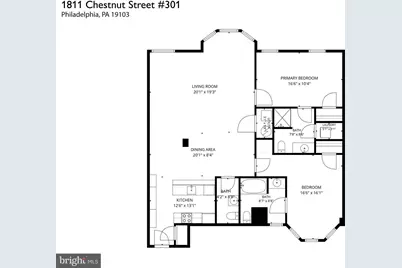 1811 Chestnut Street #301, Philadelphia, PA 19103 - Photo 17