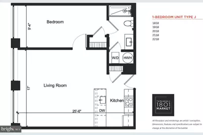 1801 Market Street #1706, Philadelphia, PA 19103 - Photo 11