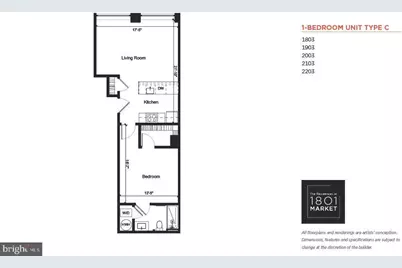 1801 Market Street #1814, Philadelphia, PA 19103 - Photo 21