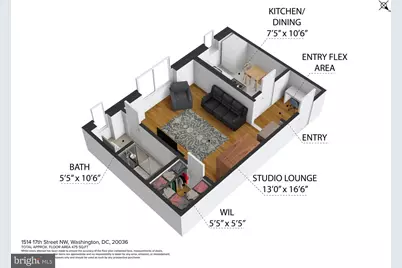 1514 17th Street NW #311, Washington, DC 20036 - Photo 7