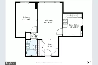 2401 H Street NW #611, Washington, DC 20037 - Photo 13