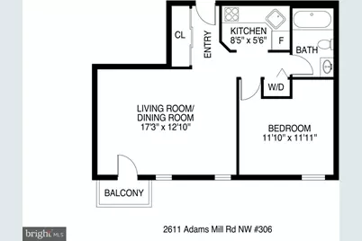 2611 Adams Mill Road NW #306, Washington, DC 20009 - Photo 17