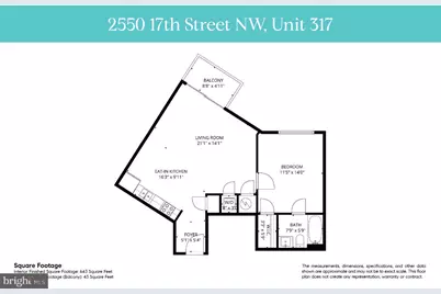 2550 17th Street NW #317, Washington, DC 20009 - Photo 39