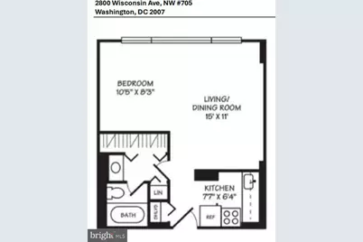 2800 Wisconsin Avenue NW #705, Washington, DC 20007 - Photo 13