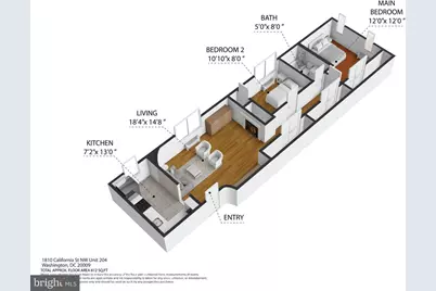 1810 California Street NW #204, Washington, DC 20009 - Photo 11