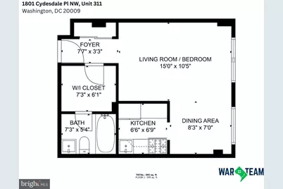 1801 Clydesdale Place NW #311, Washington, DC 20009 - Photo 17