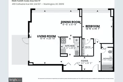 4101 Cathedral Avenue NW #107, Washington, DC 20016 - Photo 5