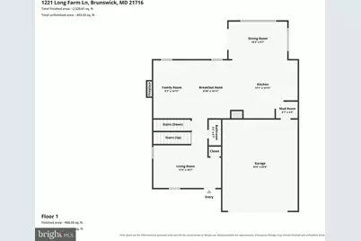 1221 Long Farm Lane, Brunswick, MD 21716 - Photo 15