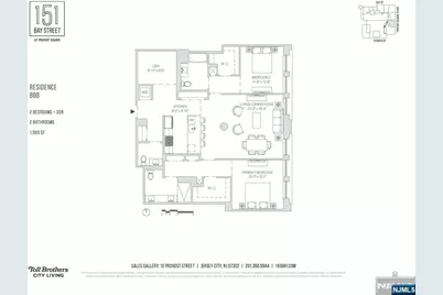 155 Bay Street 808 #808, Jersey City, NJ 07302 - Photo 37