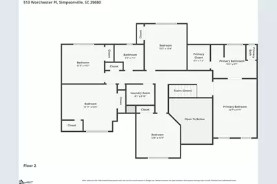 513 Worchester Place, Simpsonville, SC 29680 - Photo 47