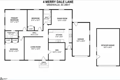 4 Merry Dale Lane, Greenville, SC 29617 - Photo 35