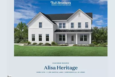 206 Dapple Lane #Lot 7 Alisa Heritage, Simpsonville, SC 29681 - Photo 1