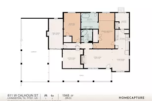 811 W Calhoun St, Livingston, TX 77351 - Photo 35