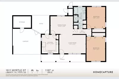 1811 Myrtle Street, Liberty, TX 77575 - Photo 3