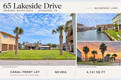 65 Lakeside Drive, Hitchcock, TX 77563 - Photo 1