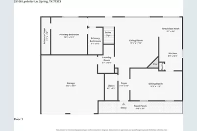 25106 Lynbriar Lane, Spring, TX 77373 - Photo 3