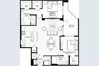 160 Birdsall Street #1417, Houston, TX 77007 - Photo 7