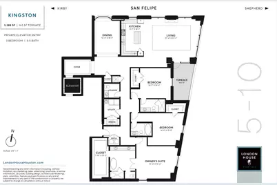 2323 San Felipe Street #602, Houston, TX 77019 - Photo 3