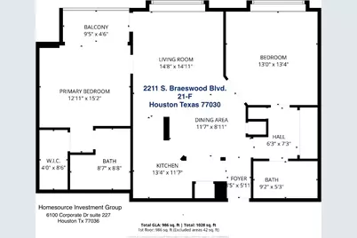 2211 S Braeswood Boulevard #21F, Houston, TX 77030 - Photo 37